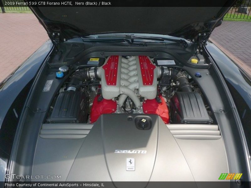  2009 599 GTB Fiorano HGTE Engine - 6.0 Liter DOHC 48-Valve VVT V12