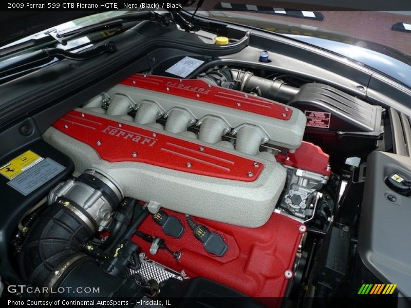  2009 599 GTB Fiorano HGTE Engine - 6.0 Liter DOHC 48-Valve VVT V12
