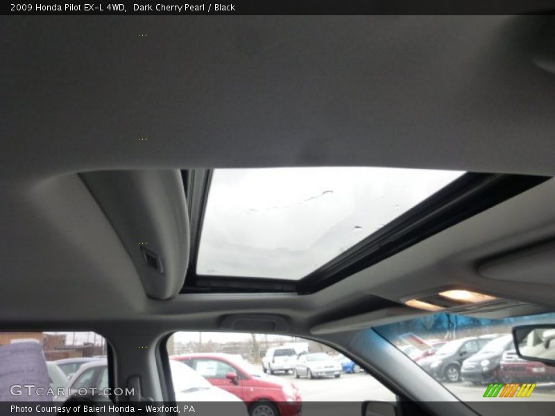 Sunroof of 2009 Pilot EX-L 4WD