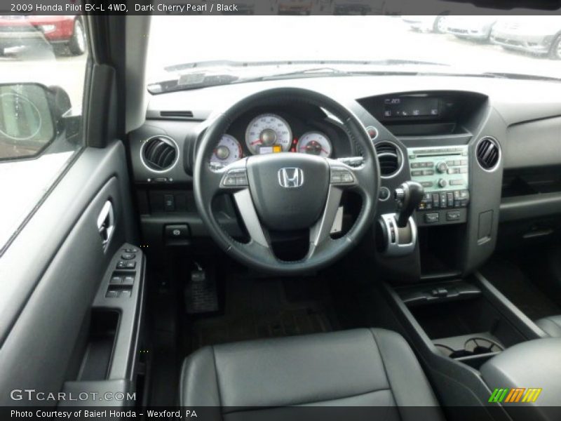 Dashboard of 2009 Pilot EX-L 4WD