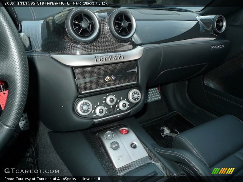 Controls of 2009 599 GTB Fiorano HGTE