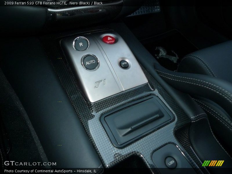 Controls of 2009 599 GTB Fiorano HGTE