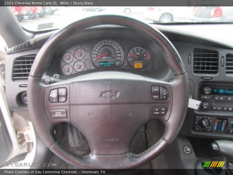 White / Ebony Black 2001 Chevrolet Monte Carlo SS