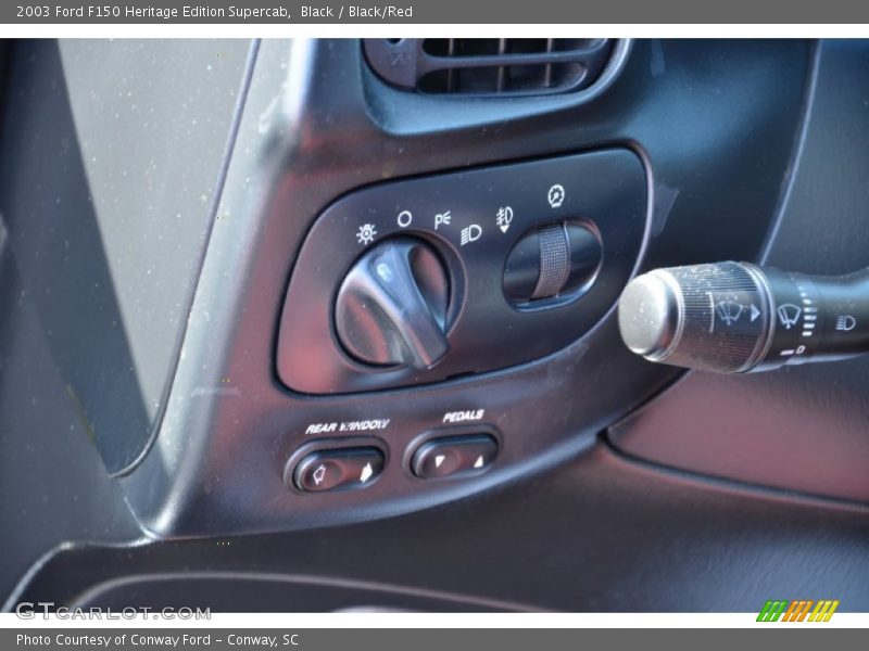 Controls of 2003 F150 Heritage Edition Supercab