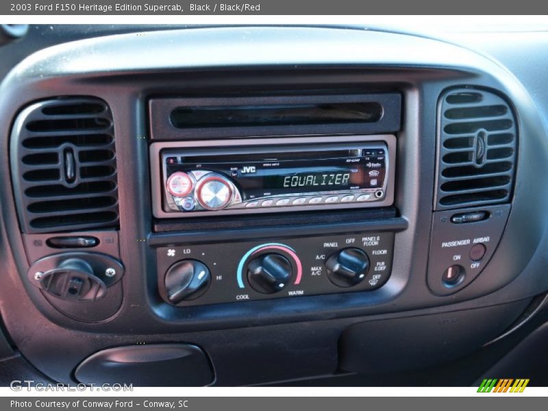 Controls of 2003 F150 Heritage Edition Supercab