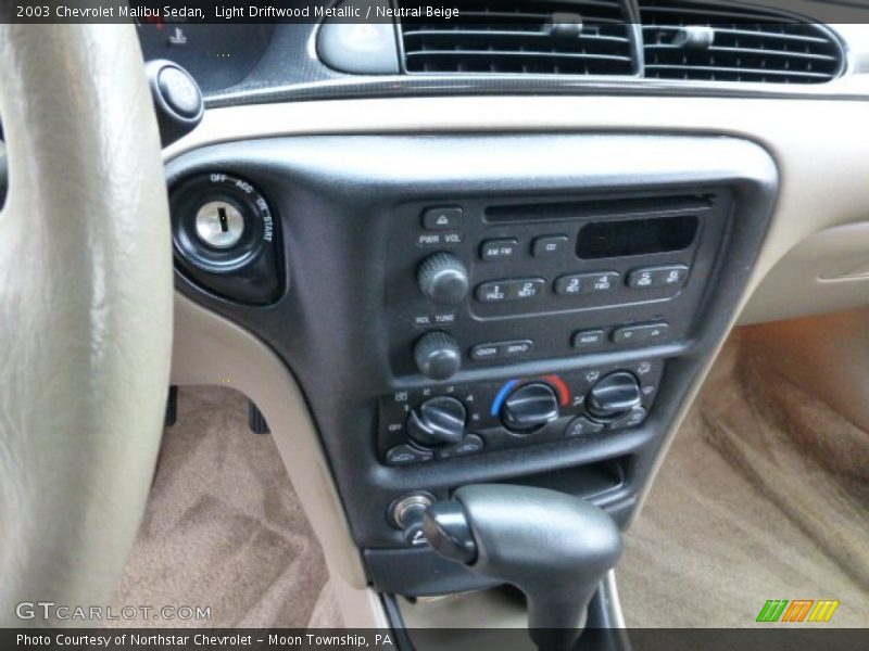 Controls of 2003 Malibu Sedan
