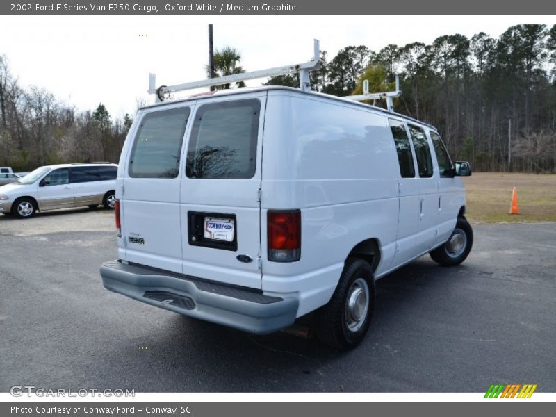 Oxford White / Medium Graphite 2002 Ford E Series Van E250 Cargo