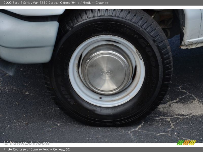 Oxford White / Medium Graphite 2002 Ford E Series Van E250 Cargo