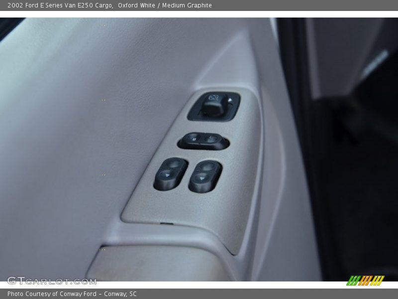Oxford White / Medium Graphite 2002 Ford E Series Van E250 Cargo