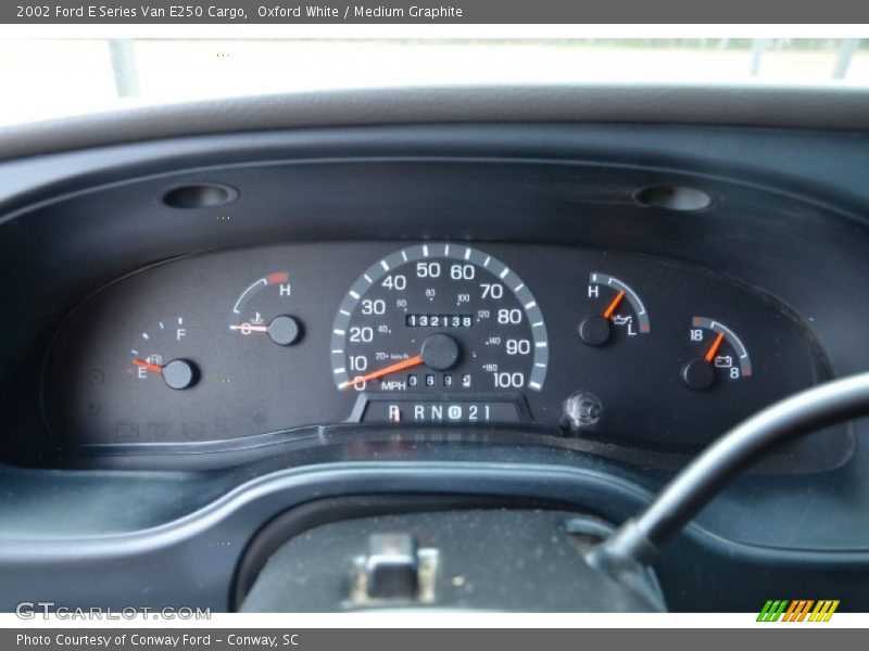  2002 E Series Van E250 Cargo E250 Cargo Gauges