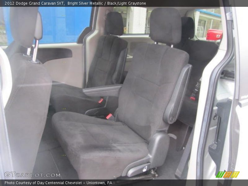 Bright Silver Metallic / Black/Light Graystone 2012 Dodge Grand Caravan SXT