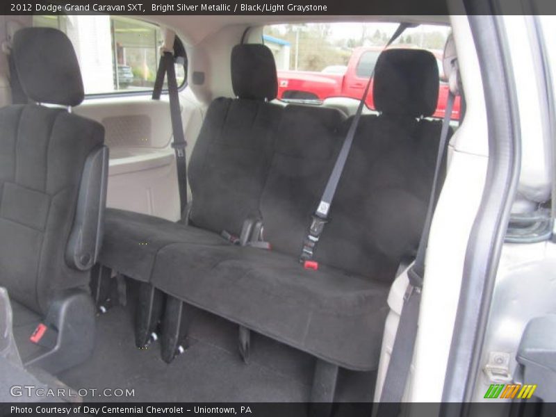 Bright Silver Metallic / Black/Light Graystone 2012 Dodge Grand Caravan SXT