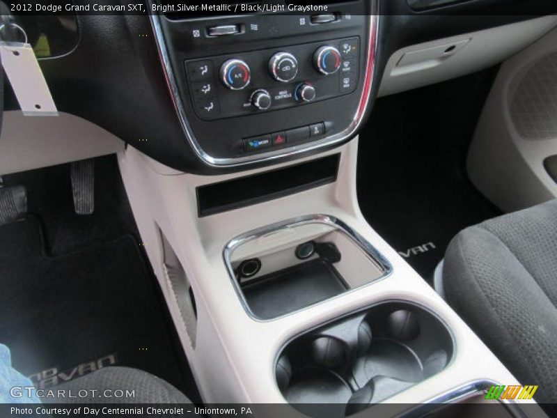 Bright Silver Metallic / Black/Light Graystone 2012 Dodge Grand Caravan SXT