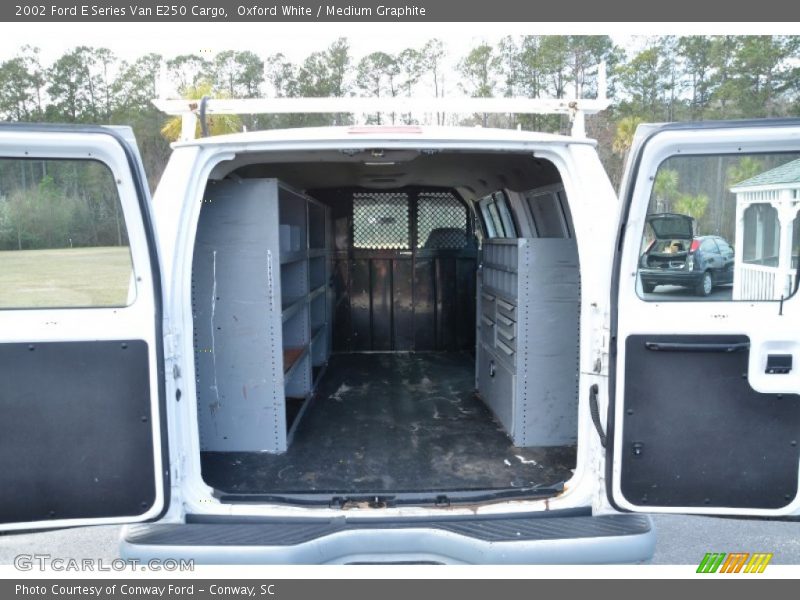 Oxford White / Medium Graphite 2002 Ford E Series Van E250 Cargo