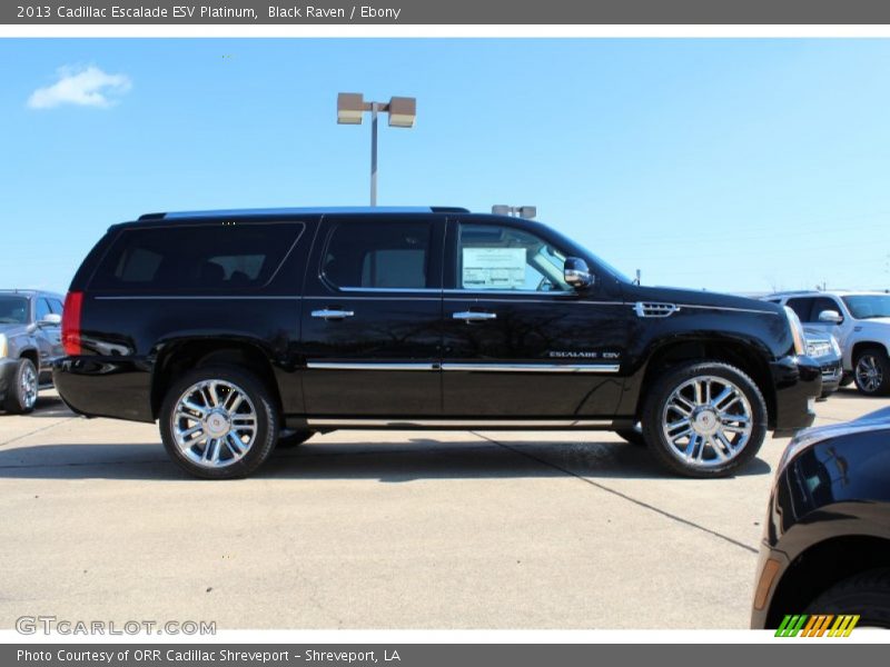  2013 Escalade ESV Platinum Black Raven