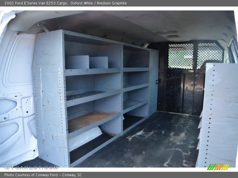 Oxford White / Medium Graphite 2002 Ford E Series Van E250 Cargo
