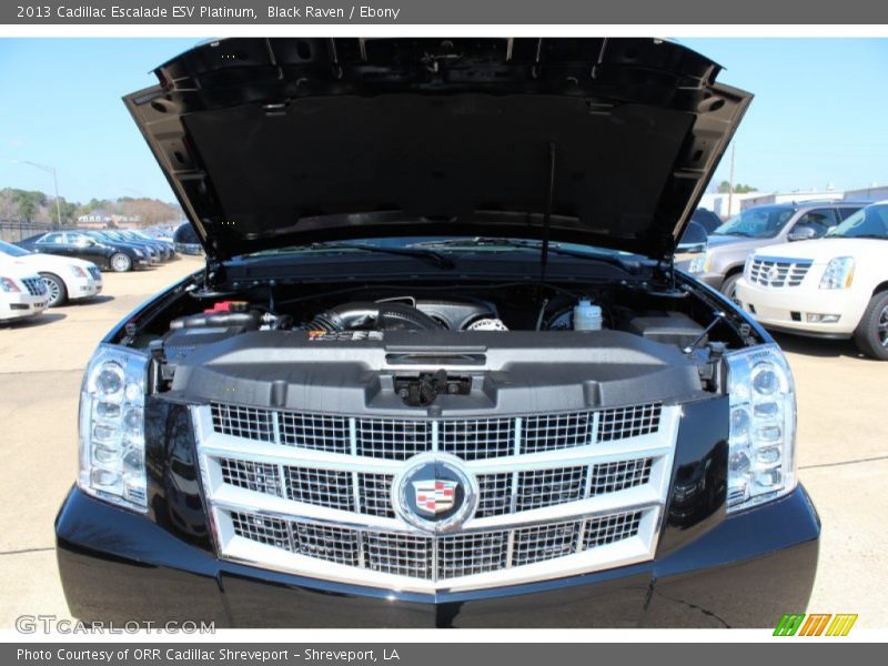 Black Raven / Ebony 2013 Cadillac Escalade ESV Platinum