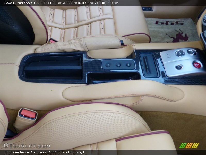 Controls of 2008 599 GTB Fiorano F1