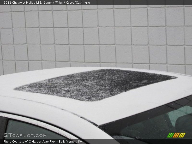 Summit White / Cocoa/Cashmere 2012 Chevrolet Malibu LTZ