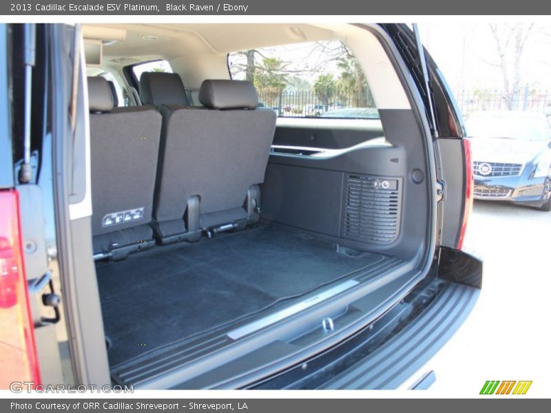 Black Raven / Ebony 2013 Cadillac Escalade ESV Platinum