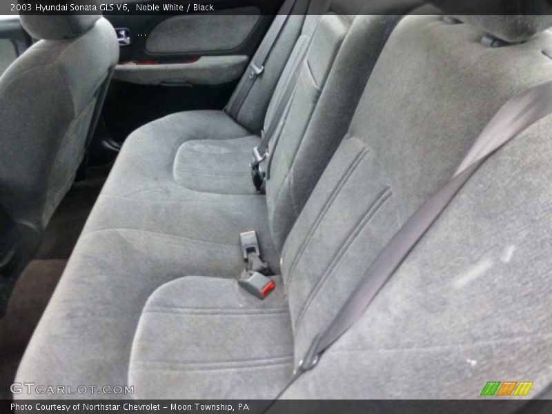 Noble White / Black 2003 Hyundai Sonata GLS V6