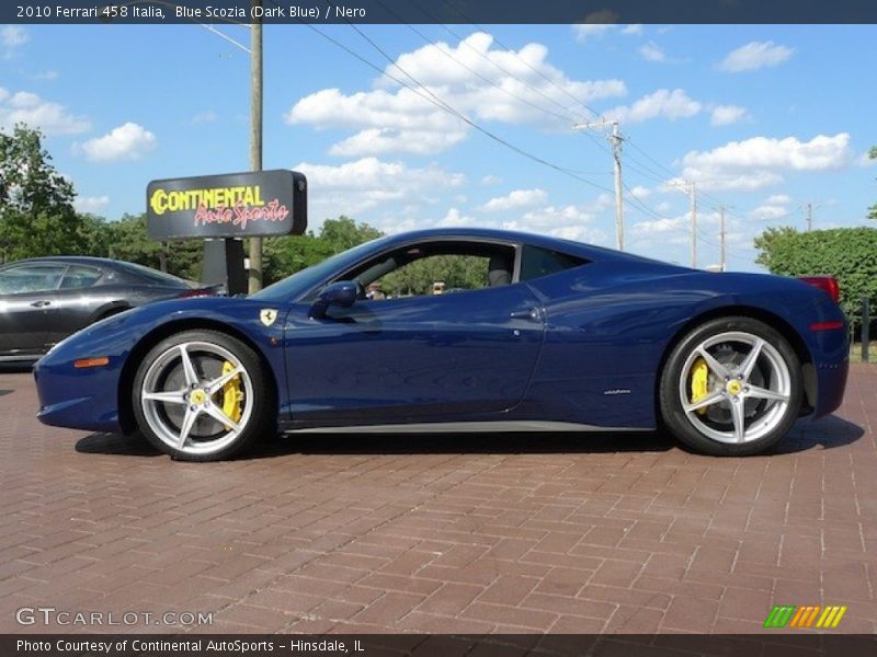  2010 458 Italia Blue Scozia (Dark Blue)