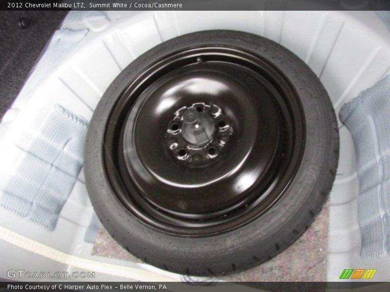 Summit White / Cocoa/Cashmere 2012 Chevrolet Malibu LTZ