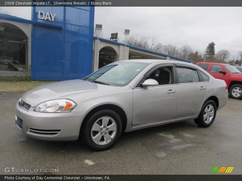 Silverstone Metallic / Ebony Black 2008 Chevrolet Impala LT