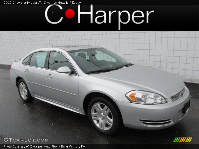 Silver Ice Metallic / Ebony 2012 Chevrolet Impala LT