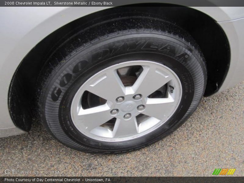 Silverstone Metallic / Ebony Black 2008 Chevrolet Impala LT