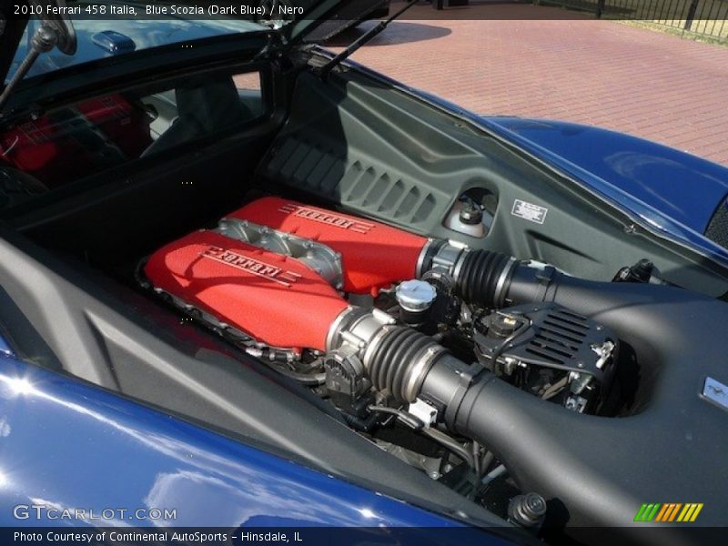  2010 458 Italia Engine - 4.5 Liter GDI DOHC 32-Valve VVT V8