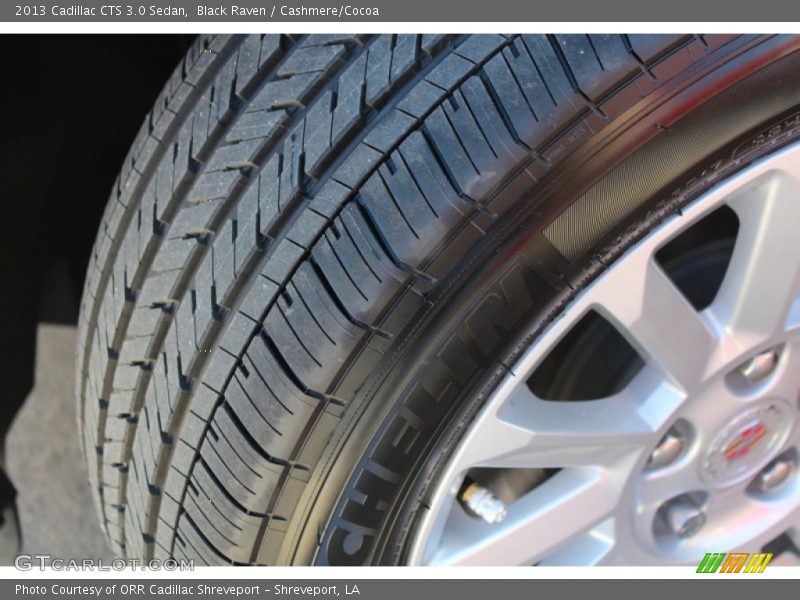 Black Raven / Cashmere/Cocoa 2013 Cadillac CTS 3.0 Sedan