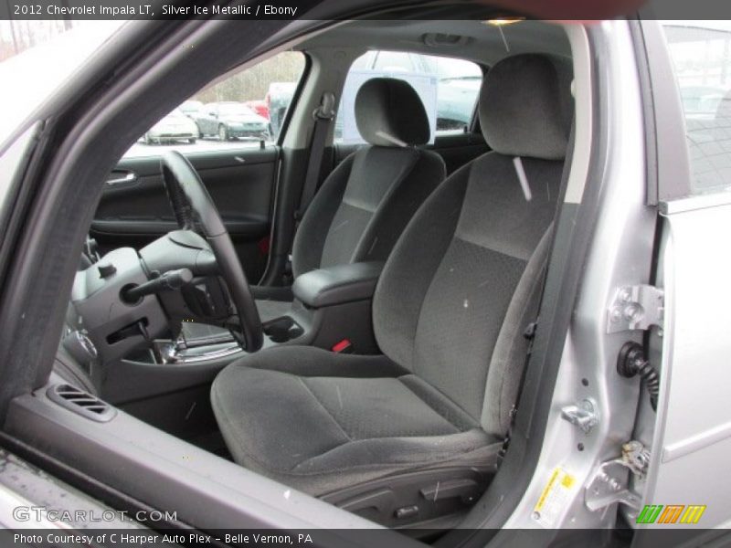 Front Seat of 2012 Impala LT