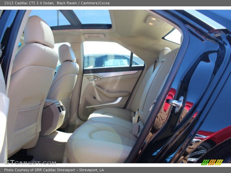 Black Raven / Cashmere/Cocoa 2013 Cadillac CTS 3.0 Sedan