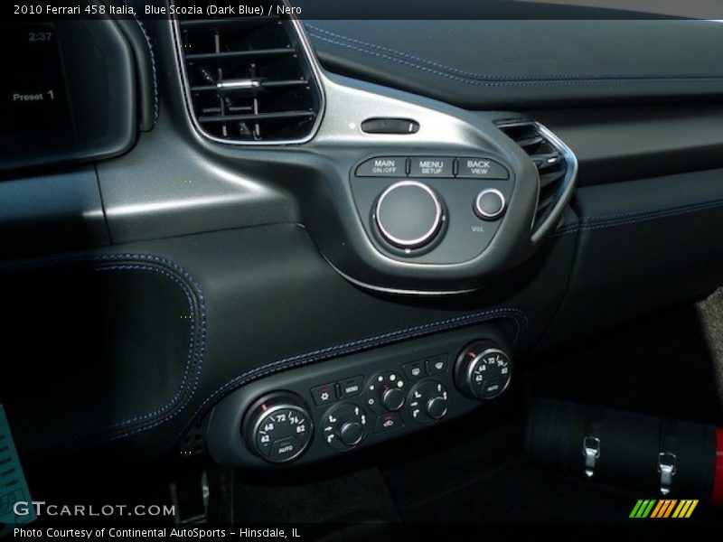 Controls of 2010 458 Italia