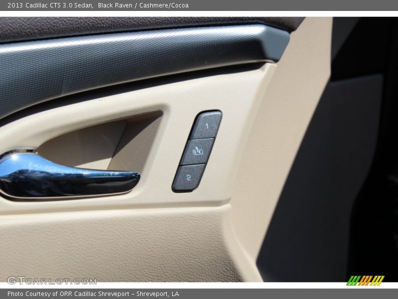 Black Raven / Cashmere/Cocoa 2013 Cadillac CTS 3.0 Sedan