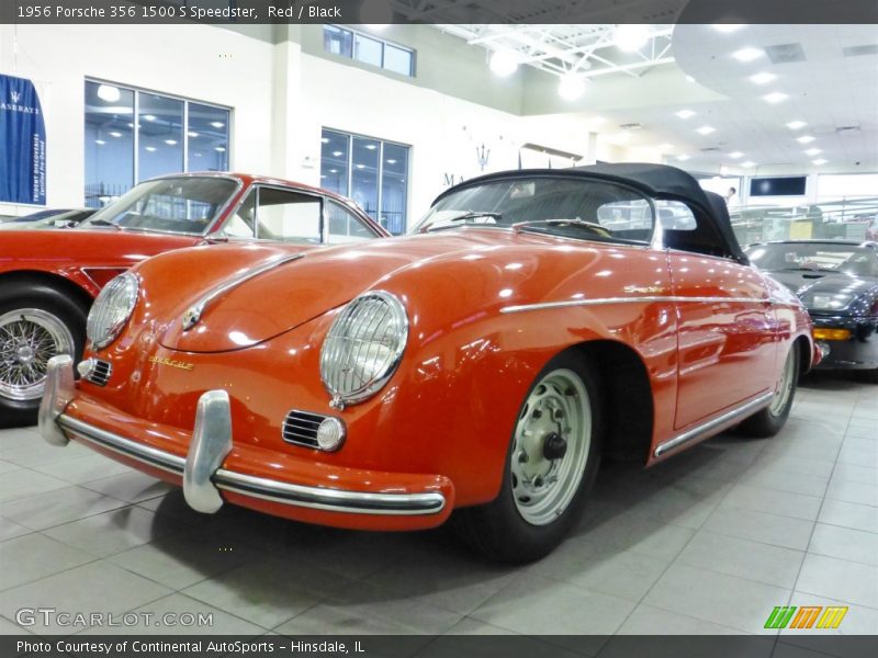 Front 3/4 View of 1956 356 1500 S Speedster
