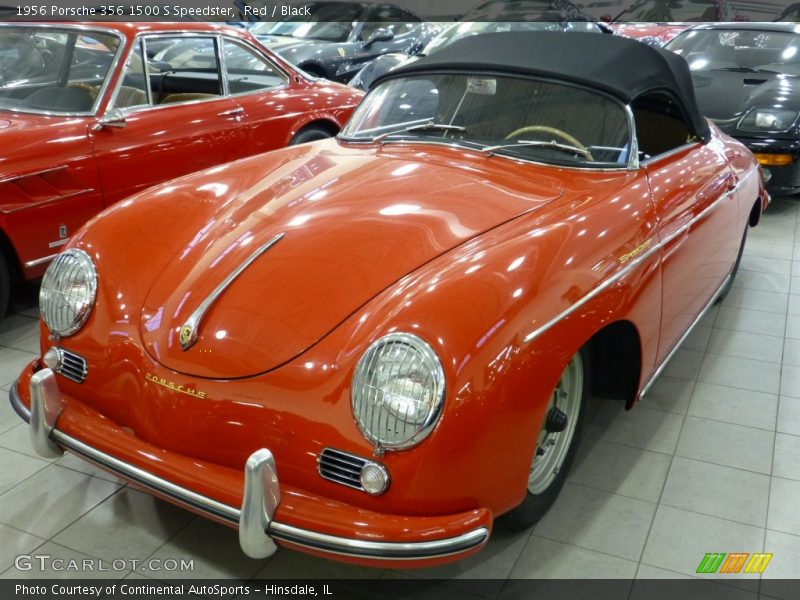 Front 3/4 View of 1956 356 1500 S Speedster