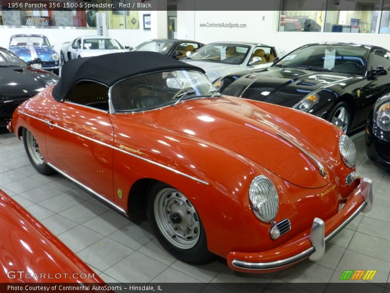  1956 356 1500 S Speedster Red