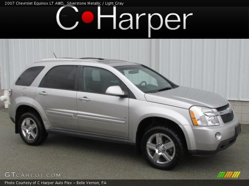 Silverstone Metallic / Light Gray 2007 Chevrolet Equinox LT AWD