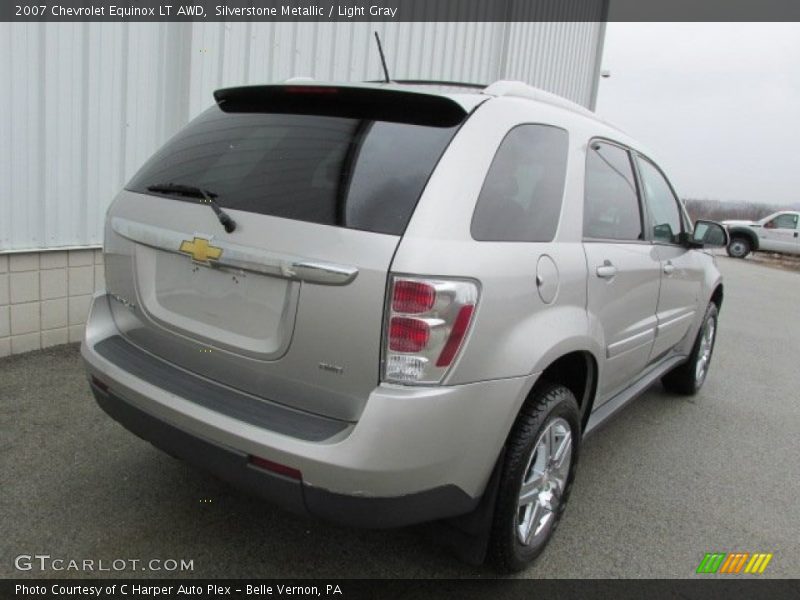 Silverstone Metallic / Light Gray 2007 Chevrolet Equinox LT AWD