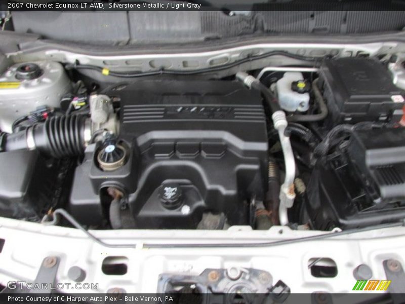 Silverstone Metallic / Light Gray 2007 Chevrolet Equinox LT AWD