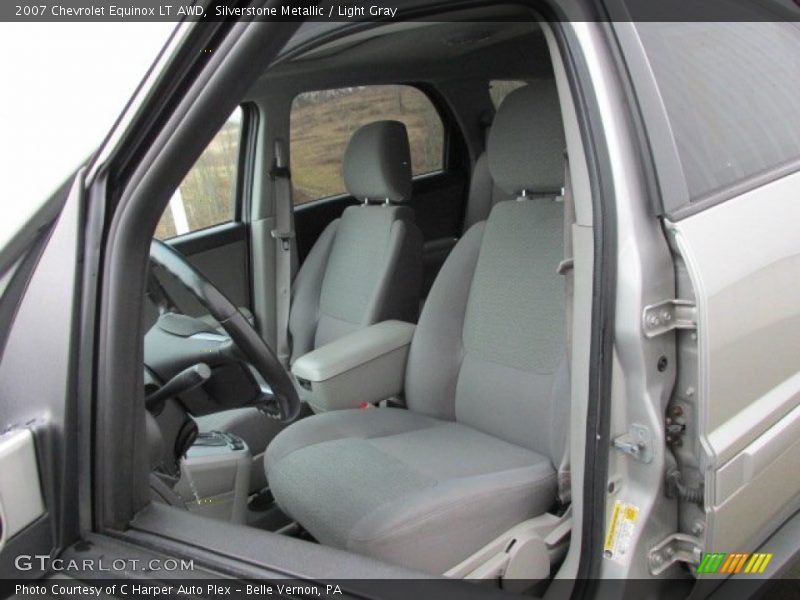 Silverstone Metallic / Light Gray 2007 Chevrolet Equinox LT AWD