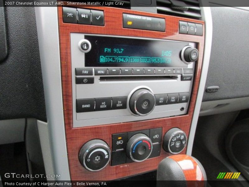 Controls of 2007 Equinox LT AWD