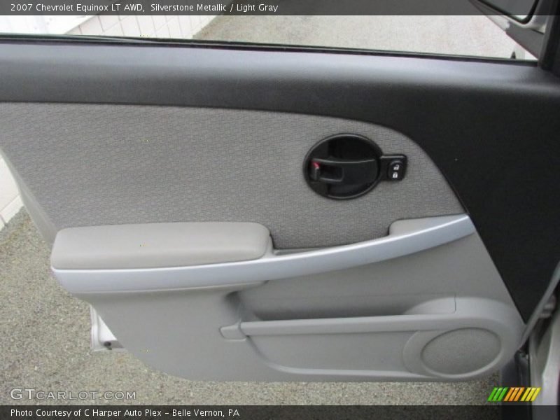 Silverstone Metallic / Light Gray 2007 Chevrolet Equinox LT AWD