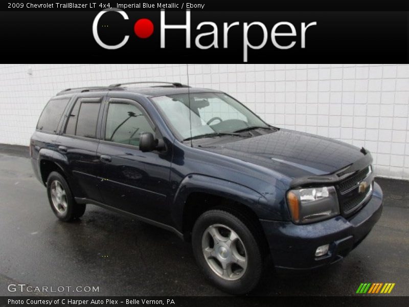 Imperial Blue Metallic / Ebony 2009 Chevrolet TrailBlazer LT 4x4