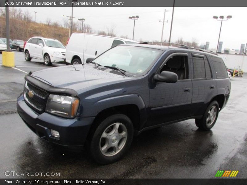 Imperial Blue Metallic / Ebony 2009 Chevrolet TrailBlazer LT 4x4