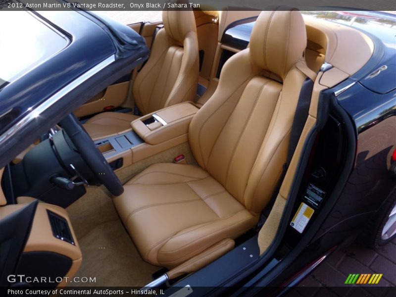 Front Seat of 2012 V8 Vantage Roadster