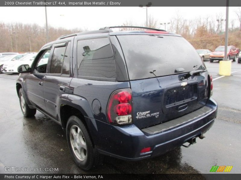 Imperial Blue Metallic / Ebony 2009 Chevrolet TrailBlazer LT 4x4