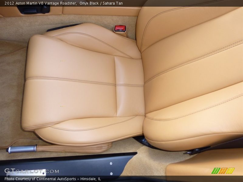 Onyx Black / Sahara Tan 2012 Aston Martin V8 Vantage Roadster